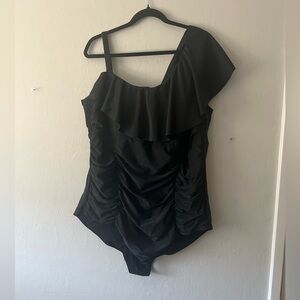 NWOT black one piece.